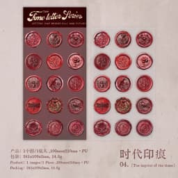 24pcs/1lot Kawaii Stationery Stickers Time Letters Junk Journaling Decorative Scrapbooking for stickers Scrapbook