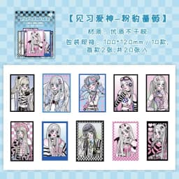 20pcs/lot Kawaii Scrapbook Stickers Girls Rhapsody Scrapbooking Supplies diary Planner Decorative Craft Stationery Sticker