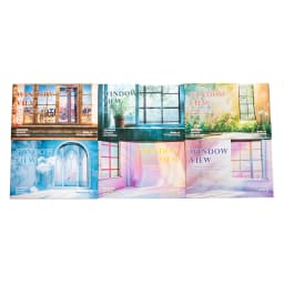 10pcs Kawaii Stationery Stickers The scenery outside the window Diary Junk Journal Planner Decorative Sticker Scrapbooking