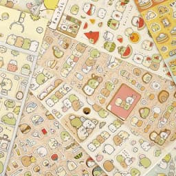 1PCS Kawaii Cartoon Animal Watermelon Sticker Hand Account Diary DIY Decoration Stationery Sticker