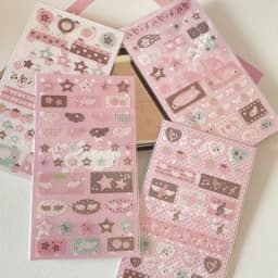 New Cute Musical Note Strawberry Glitter Sticker for Phone Camera Luggage Journal Sticker Kawaii Decoration Sticker Gift
