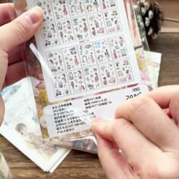 Mr.Paper 20Pcs/Bag Eternal Whispers Series Dual-Material Girl Theme Stickers DIY Base Material for Scrapbook Journal Decor