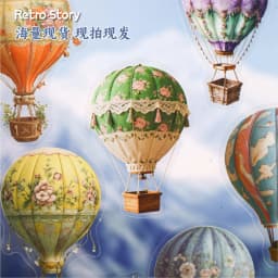 20pcs/1lot Kawaii Scrapbook Sticker clear sky Scrapbooking Supplies Planner Decorative Stationery Sticker