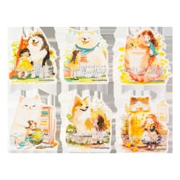 10pcs/1lot Kawaii Stationery Stickers Lily's beloved pet world Decorative Mobile Stickers Scrapbooking DIY Craft Stickers