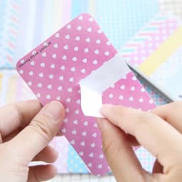 Korean Kawaii Stationery Lovely Tin Scrapbooking Pastel Marking Tape Craft Stickers Decorative DIY Memo Planner Tool 27 Sheets
