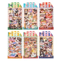 4/24pcs Kawaii Cartoon Animal Cute Things PET Stickers Scrapbooking DIY Diary Phone Case Aesthetic Stationery Stickers