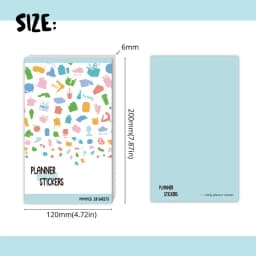 Daily Planner Sticker Contains 1444 Stickers, a Variety of Types, 28 Stickers Per Week Per Month, Daily Planning, Diary, Handboo