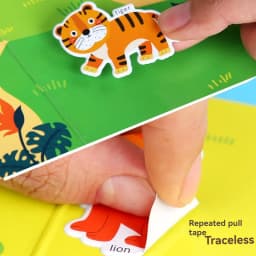 Reusable Sticker Book for Kids Vehicles Truck Stickers Educational Learning Travel Stickers Activity Books for Toddler Girls Boy