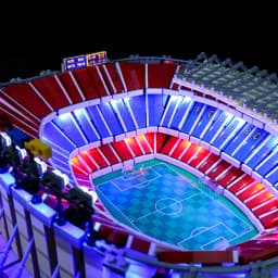 Led Light Kit Building Blocks FC Barcelona Camp Nou (RC Sound Version) For LEGO Creation 10284 (Only Light Kit Included)
