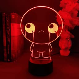 Hot Game The Binding of Isaac Rebirth 3D LED Night Light Indoor Bedroom Decoration Birthday Gift for Friend Isaac Neon Lava Lamp