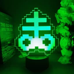 Hot Game The Binding of Isaac Rebirth 3D LED Night Light Indoor Bedroom Decoration Birthday Gift for Friend Isaac Neon Lava Lamp