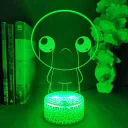 Hot Game The Binding of Isaac Rebirth 3D LED Night Light Indoor Bedroom Decoration Birthday Gift for Friend Isaac Neon Lava Lamp