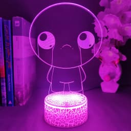 Hot Game The Binding of Isaac Rebirth 3D LED Night Light Indoor Bedroom Decoration Birthday Gift for Friend Isaac Neon Lava Lamp