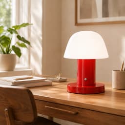 Bedroom Living Room Dining Room Outdoor Rechargeable Mushroom Table Lamp LED Touch Switch Small Mushroom Night Light