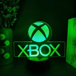 Gaming Lamp 3D Night Light For XBOX Gaming Room Desk Setup Lighting Gamer Decoration on The LED Lamps Table Icon Logo Kids Gifts