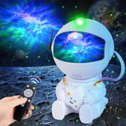 Astronaut Galaxy Projector Star Projectors Night Light Space Buddy With Nebula and Remote Control for Bedroom Best Gifts