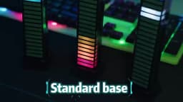 RGB Sound Pickup Lamp LED Atmosphere Lights Music Rhythm Light Muticolor Music Sync for Party Esports Room Automobile Decoration