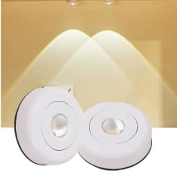 RnnTuu Night Light Battery Powered Touch LED Cabinet Lights Stick On Wall Sunset Lamp for Kitchen Bedroom Closet Cupboard Light