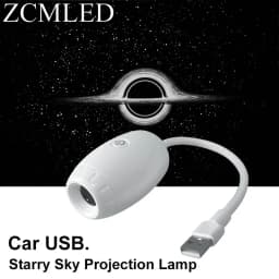 USB Galaxy Projector Night Light Car Mood Light Cool Stuff For Bedroom LED Starry Star Lamp Party Home Gaming Decor Saturn