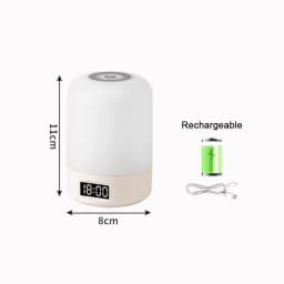Led Night Lights Bedside Dimmable Charging Desktop Night Lamps Bedroom Bedside Lighting Decoration Touch Led Reading Table Lamp
