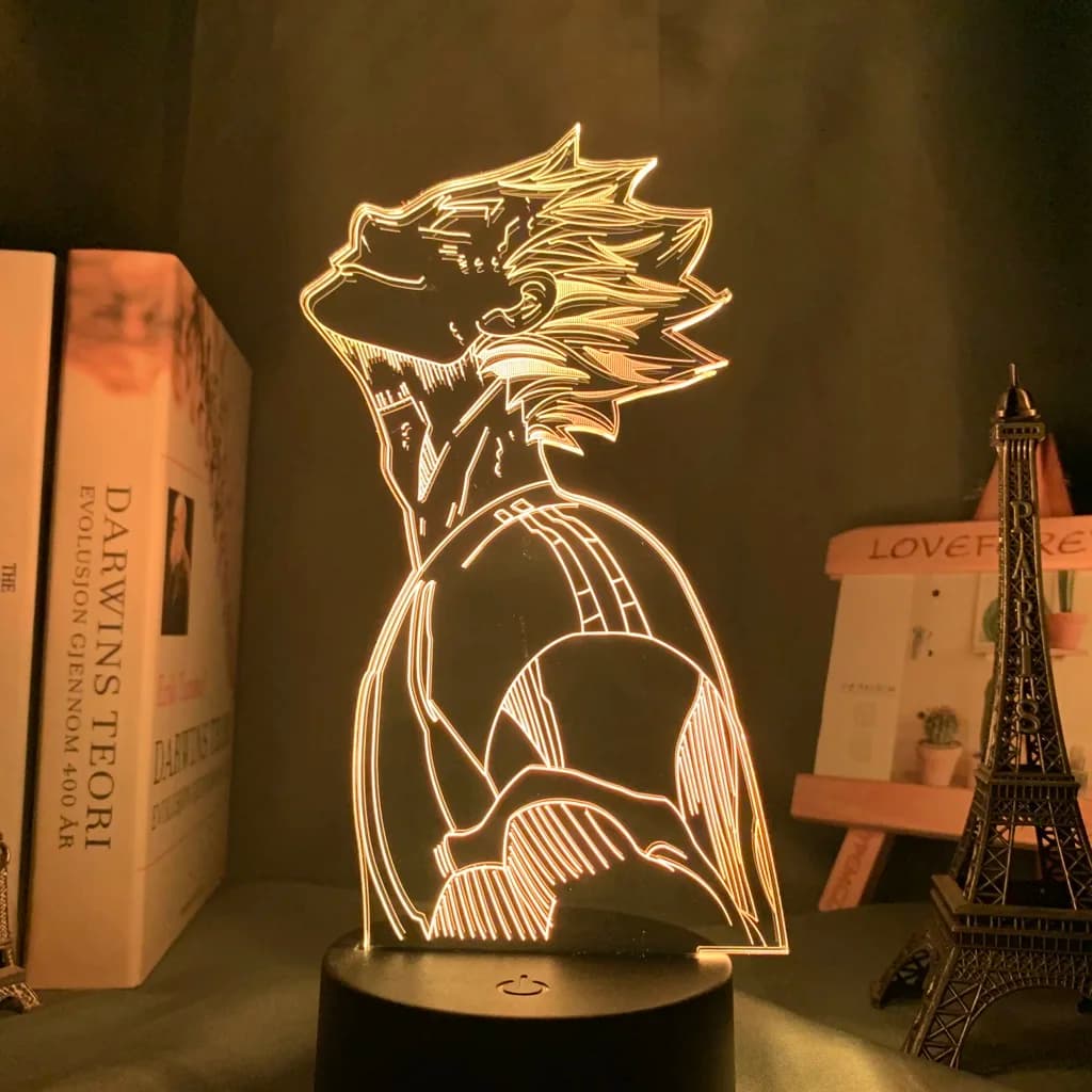 3d Night Light Anime Haikyu Bokuto Light for Bedroom Decor Child Kids Birthday Gift Manga Gadget Kotaro Bokuto Lamp Haikyuu