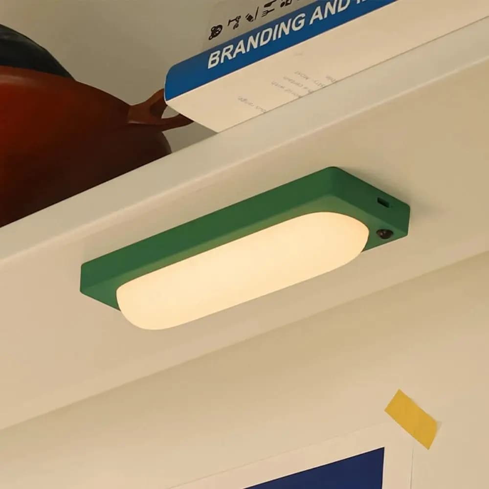 Led Dual-purpose Small Lamp Wireless Rechargeable Automatic Light Smart Sensor Magnetic Human Body Induction Night Light Hallway