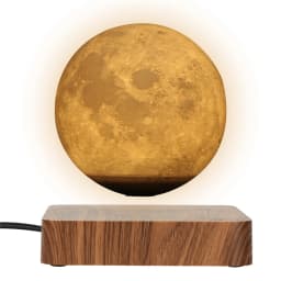 Moon Lamp Creative 3D Magnetic Levitation LED Night Light Rotating Moon Floating Lamp Home Decoration Holiday DIY Fashion Gift