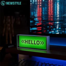 RGB Quantum Clock Night Light Smart IPS APP Control Color Dispaly Screen DIY Gaming Desktop Lamp For Home Decoration Gift