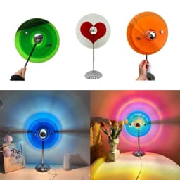 USB Table Lamp Romantic Love Projector Lamp with On/off Switch Shadow Desk Lamp For Photography Home Bedroom Party Decoration