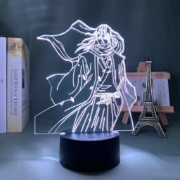 Anime Bleach 3d Lamp Ichigo Kurosaki for Bedroom Decor Nightlight Cool Birthday Gift Acrylic Led Night Light Bleach