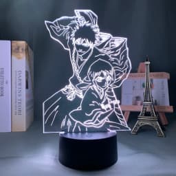 Anime Bleach 3d Lamp Ichigo Kurosaki for Bedroom Decor Nightlight Cool Birthday Gift Acrylic Led Night Light Bleach