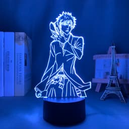 Anime Led Light Bleach Toshiro Hitsugaya for Bedroom Deco Light Brithday Gift Room Decor Manga 3d Lamp Toshiro Hitsugaya Bleach