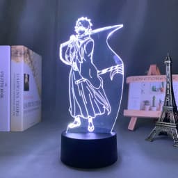 Anime Led Light Bleach Toshiro Hitsugaya for Bedroom Deco Light Brithday Gift Room Decor Manga 3d Lamp Toshiro Hitsugaya Bleach