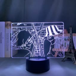 Anime Led Light Bleach Toshiro Hitsugaya for Bedroom Deco Light Brithday Gift Room Decor Manga 3d Lamp Toshiro Hitsugaya Bleach