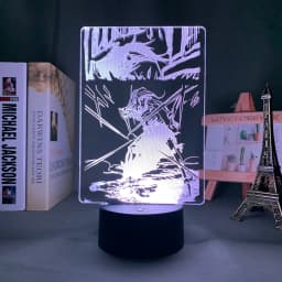 Anime Led Light Bleach Toshiro Hitsugaya for Bedroom Deco Light Brithday Gift Room Decor Manga 3d Lamp Toshiro Hitsugaya Bleach