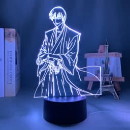 Anime Led Light Bleach Toshiro Hitsugaya for Bedroom Deco Light Brithday Gift Room Decor Manga 3d Lamp Toshiro Hitsugaya Bleach