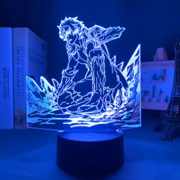 Anime Led Light Bleach Toshiro Hitsugaya for Bedroom Deco Light Brithday Gift Room Decor Manga 3d Lamp Toshiro Hitsugaya Bleach