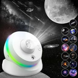 13 IN 1 Galaxy Star Projector 4K HD Planetarium Projector 360° Rotation LED Night Light For Bedroom Decor Children Gift