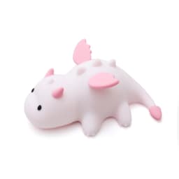 Cute Baby Dragon Night Light For Kids Rechargeable Dimmable Nursery Bedside Silicone Animal Lamp Color Changing Sleeping Light