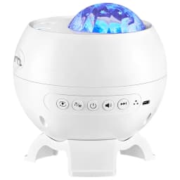 2026 Holiday Gifts Aurora Northern Lamp Ambient Projector Light Bedroom Wireless Ocean Wave Star Moon Aurora Dome Projector