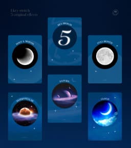 2026 Holiday Gifts Aurora Northern Lamp Ambient Projector Light Bedroom Wireless Ocean Wave Star Moon Aurora Dome Projector