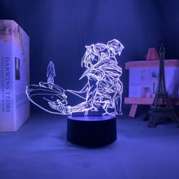 Acrylic Led Night Light Valorant Jett for Kids Bedroom Decoration Nightlight Birthday Gift Hoom Decor Bedside 3d Lamp Valorant