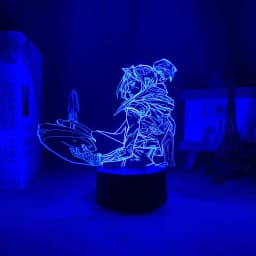 Acrylic Led Night Light Valorant Jett for Kids Bedroom Decoration Nightlight Birthday Gift Hoom Decor Bedside 3d Lamp Valorant