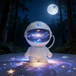 Astronaut Galaxy Projector,Star With 12 Space Films, 360°Rotating Magnetic Head,Planetarium Projectors Suitable Kids and Adults