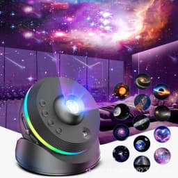 LED Night Light Galaxy Star Projector 4K HD 13 IN 1 Planetarium Projector 360° Rotation For Bedroom Decor Children Gift