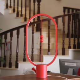 2020 Upgrade HENGPRO Balance Night Light Portable Ellipse Magnetic Mid-air Switch LED Desk Lamp Touch Dimming Home Decor