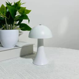 GGbingo Mushroom Table Lamp Ambient USB Rechargeable Vintage Table Light Touch Sensor LED Desk Light for Bedroom Home Decor