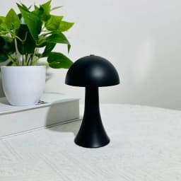 GGbingo Mushroom Table Lamp Ambient USB Rechargeable Vintage Table Light Touch Sensor LED Desk Light for Bedroom Home Decor
