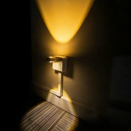 Mini LED Night Light EU/US Plug-In 220v Wall Socket Lamp With Twilight Sensor Energy Saving For Kids Room Bedroo WC Night Lights
