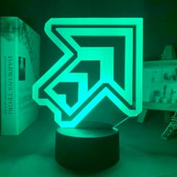 Led Night Light Pump It Up Arrow for Child Bedroom Decoration Nightlight Birthday Gift RGB Color Changing Battery Lamp Gaming